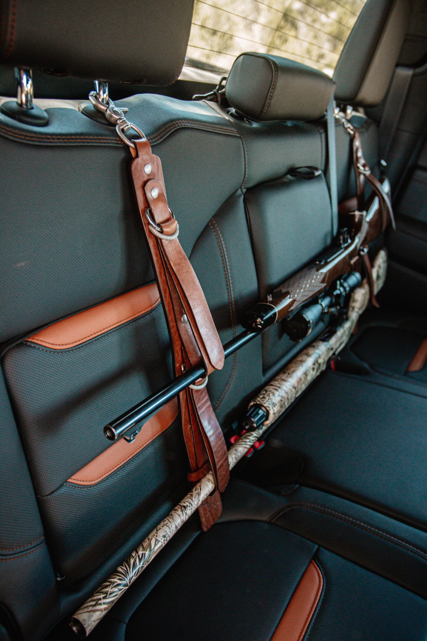 STS Premium Leather Vehicular Gun Slings