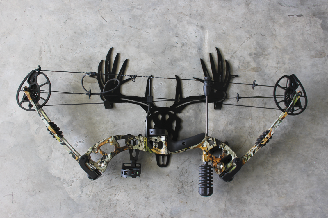 Deer Skull Bow Hanger