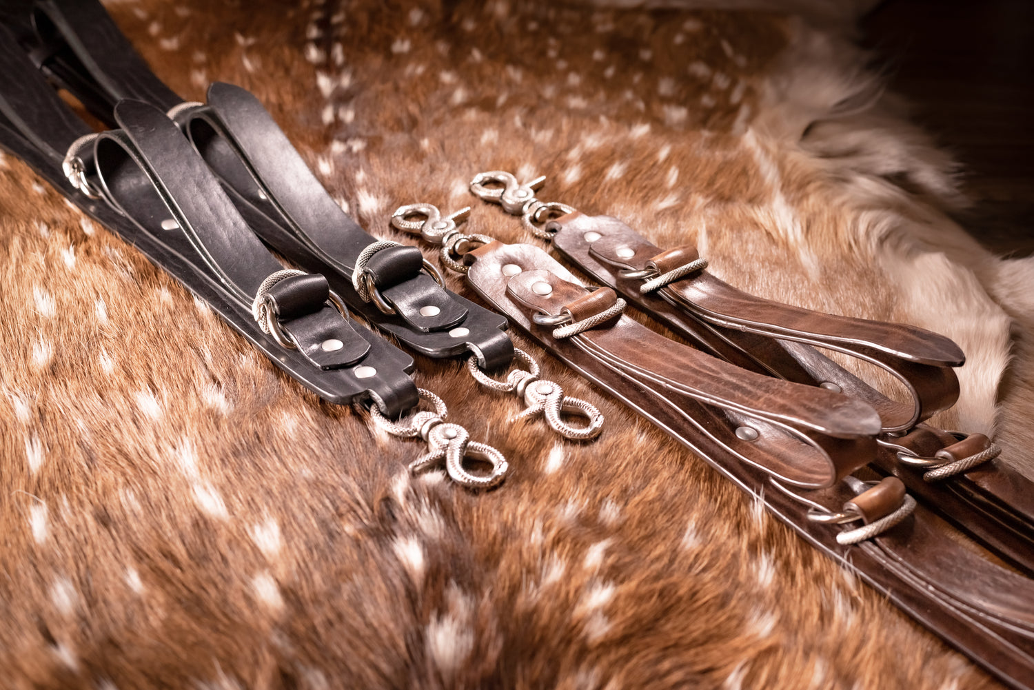 STS Premium Leather Vehicular Gun Slings