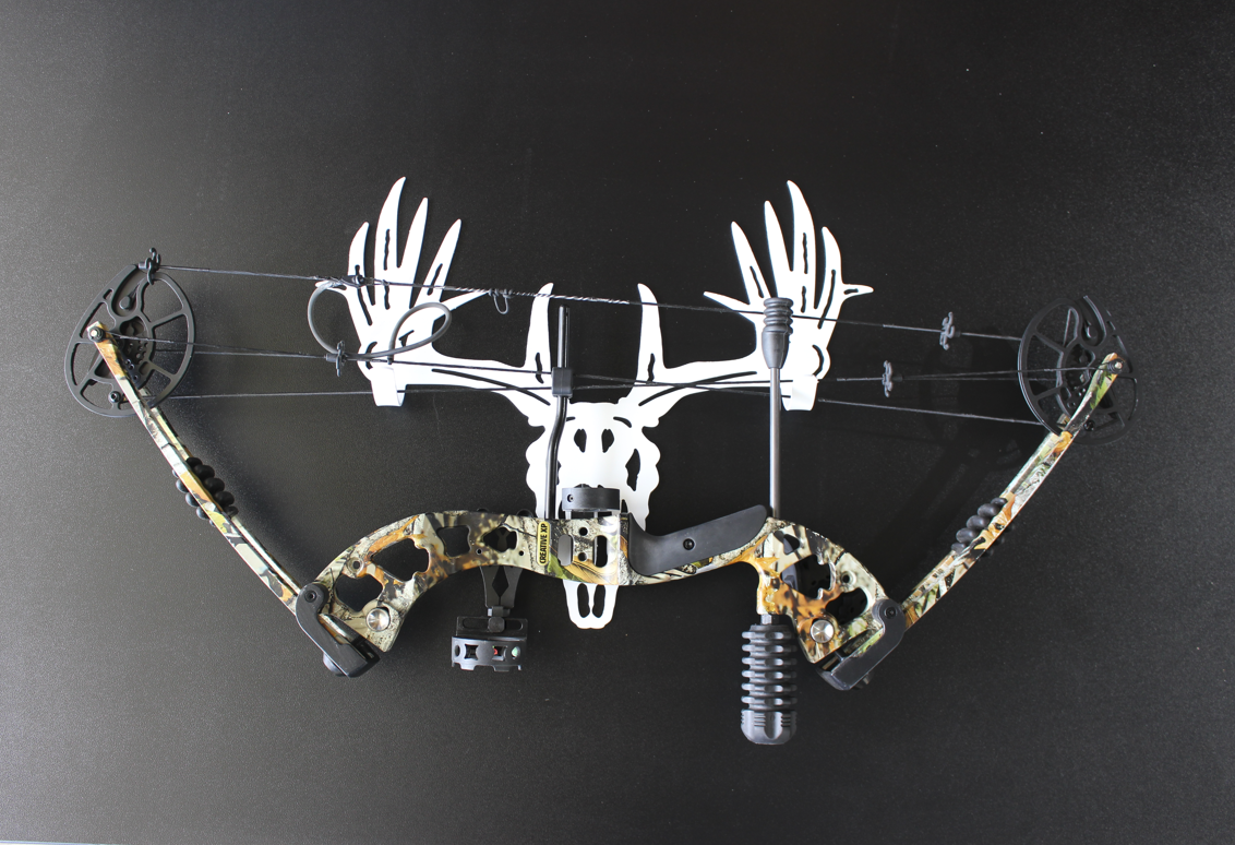 Deer Skull Bow Hanger
